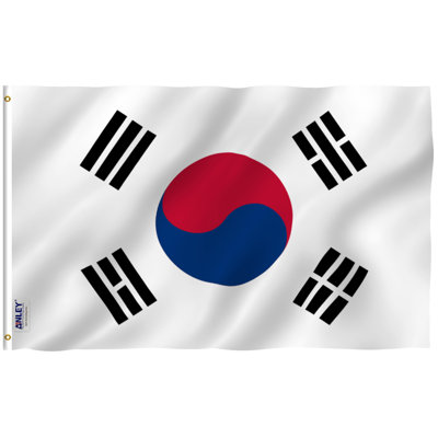 South Korea Flag Polyester 36 x 60 in. House Flag