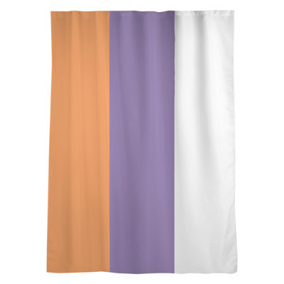 Clemson Sateen Sheer Curtain Single Panel
