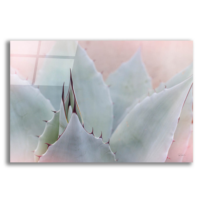 «Dream Desert», art mural en verre acrylique 5 pi par Sue Schlabach, H 16 po x l 24 po x P 0,2 po