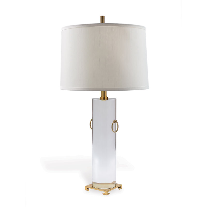 Beverly Lucite Lamp, White