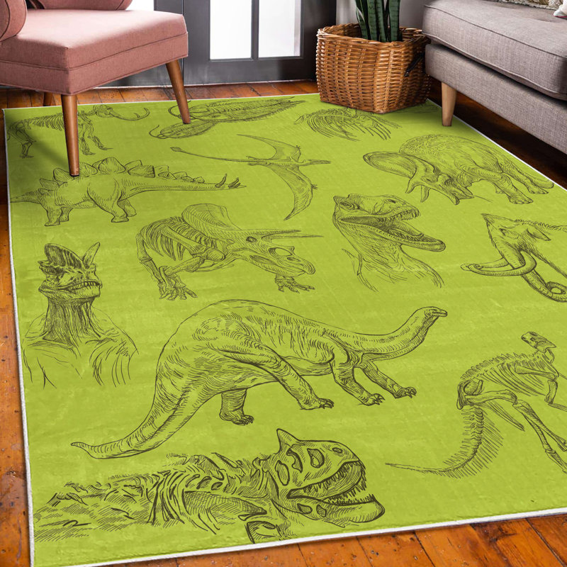 Tapis décoratif Cedarcliffe, Rectangle 4 pi x 5 pi 5 po