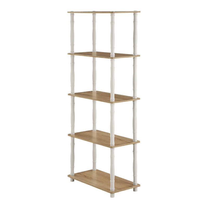 Maxine 59.9 cm W Shelving Unit, Sonoma Oak/White