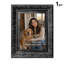 Cadre photo noir de style héritage 1 pièce 5 po x 7 po 1PC