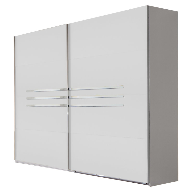 Ioannes 2 Door Wardrobe, Alpine white