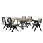 Rectangular Wooden Dining Set -1076662830-1076662829