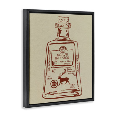 Cadre flottant Simple Liquor Essence, design par Melissa Wang