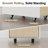 Okeysen 12.6" Slim 3-Drawer Mobile File Cabinet