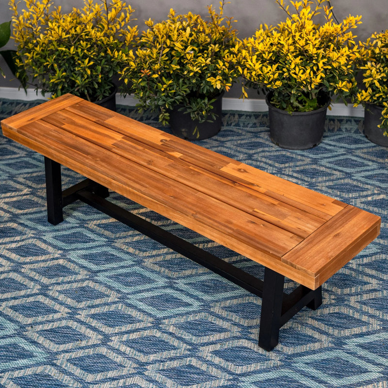 Seegmiller Wooden Picnic Bench