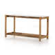 Lisbon Counter Height 70" Genuine Marble Dining Table