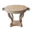 Curved Legs Farmhouse Style Small Size Round Dining Table End Table Side Table Coffee Table