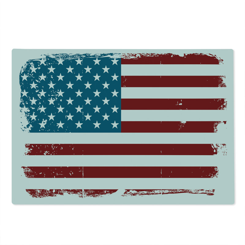 Planche à découper Ambesonne Vintage Grungy Old Glory