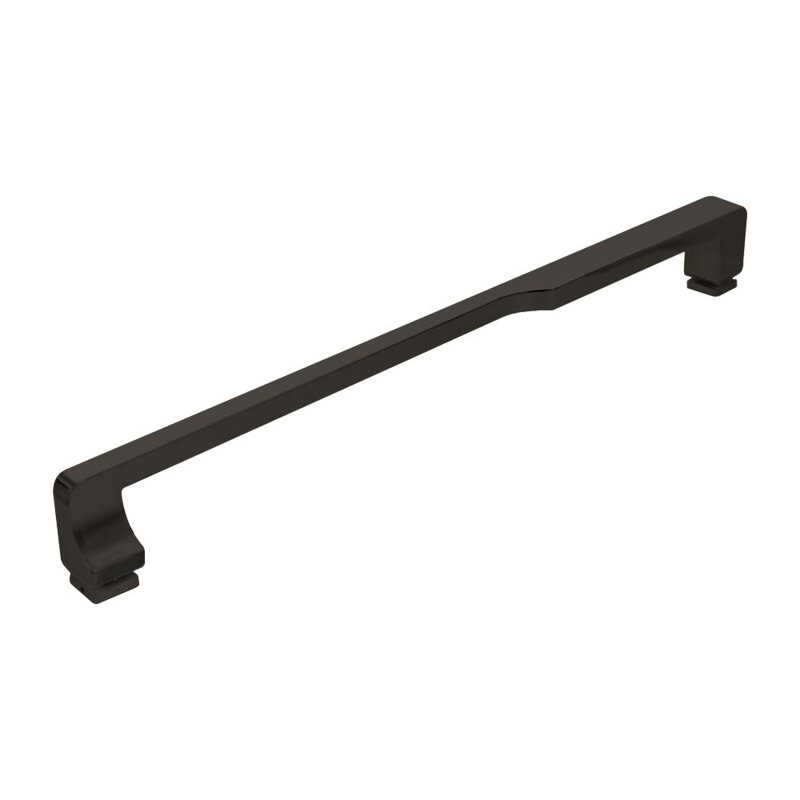Porte de douche demi-cadre l 45,75 "x H 70" Frederick, Noir