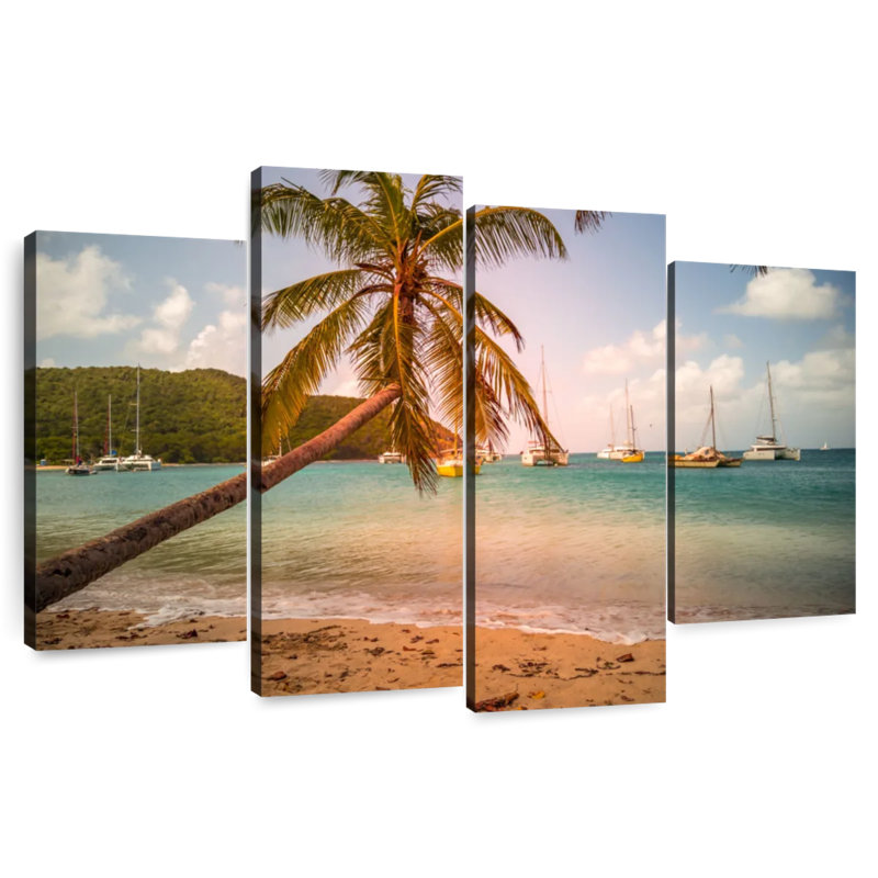 Gillard Tobago Cays Gillard Palm, 48" H x 75" W