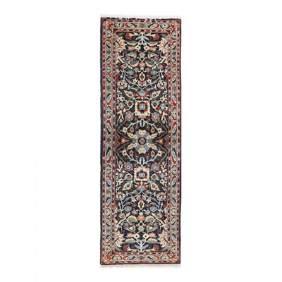 Fine Hand knotted Persian Bidjar runner 2'X 6'6"