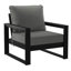 Ensemble de conversation modulaire 6 pièces avec cadre noir Patio-199276555