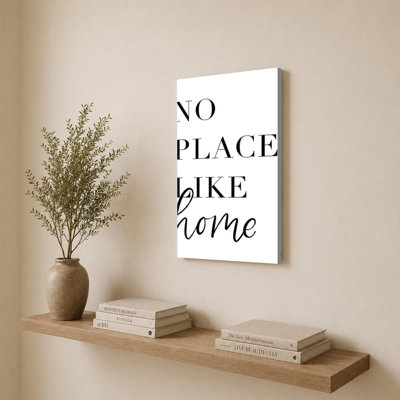 Simple Words VIII by Becky Thorns - Graphic Art on Canvas
