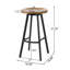 Tabouret pivotant (ensemble de 2)