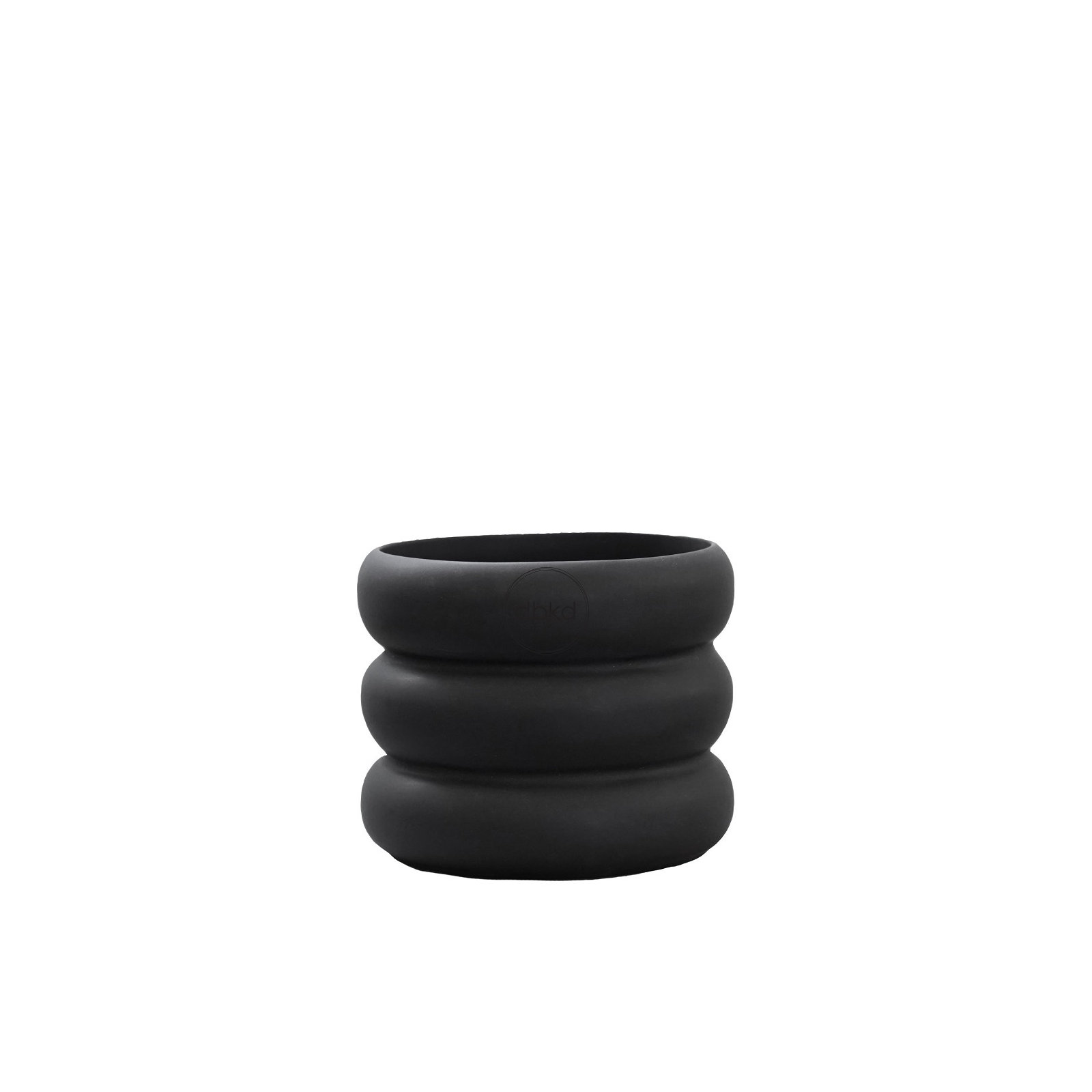 Ceramic Table Vase, 3.94" H x 3.94" W x 3.94" D