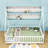 Full Wood Bed With Guardrails-2038903791