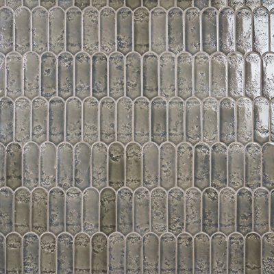 Corali 3x9 Fish Scale Glossy Textured Ceramic Tile