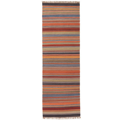 Downen Striped Hand Woven Area Rug