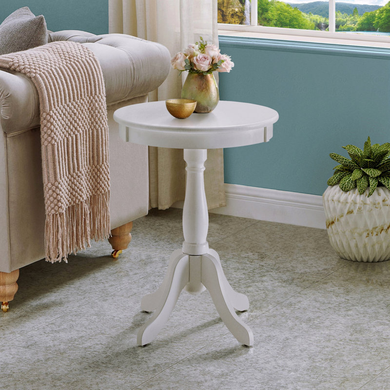 Table d'appoint avec piédestal tourné