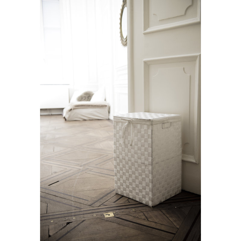 Laundry Hamper, Whte