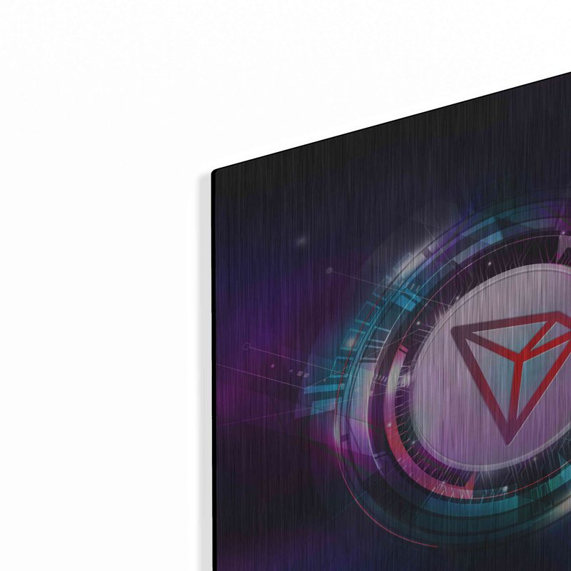 Art mural TRX Tron Blockchain ', H 12 po x l 12 po