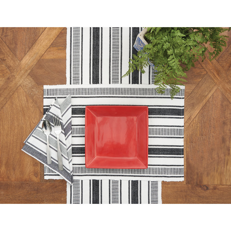Riney Chandler Stripe Adriatic Runner, Onyx