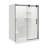 Carlyn 76" L X 60" W X 32" H Rectangle Shower Kit With Integrated Seat And Shelves-102146452-102146450