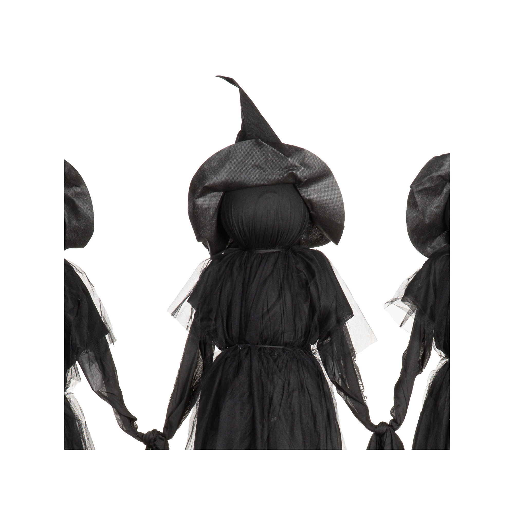 Halloween Lighted Witch Outdoor Stakes, 18 "x 18"