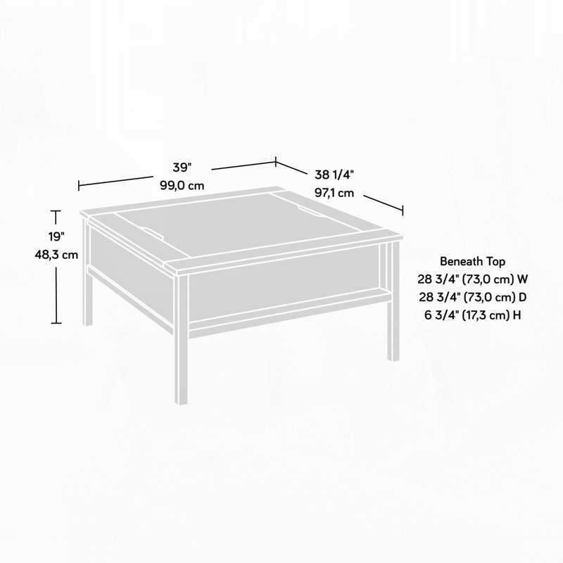 Table basse moderne pour le salon