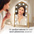 LED Lighted Hollywood Mirror with Gold Décor