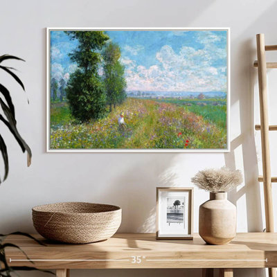 Meadow With Poplars