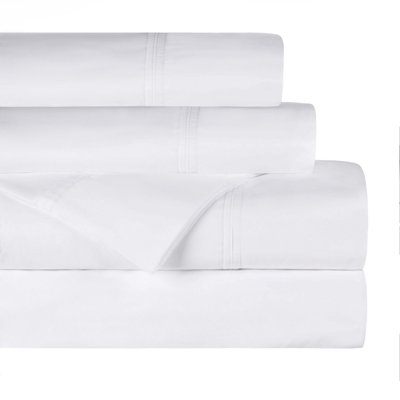 Ensemble de draps en coton biologique à densité de tissage 300 fils