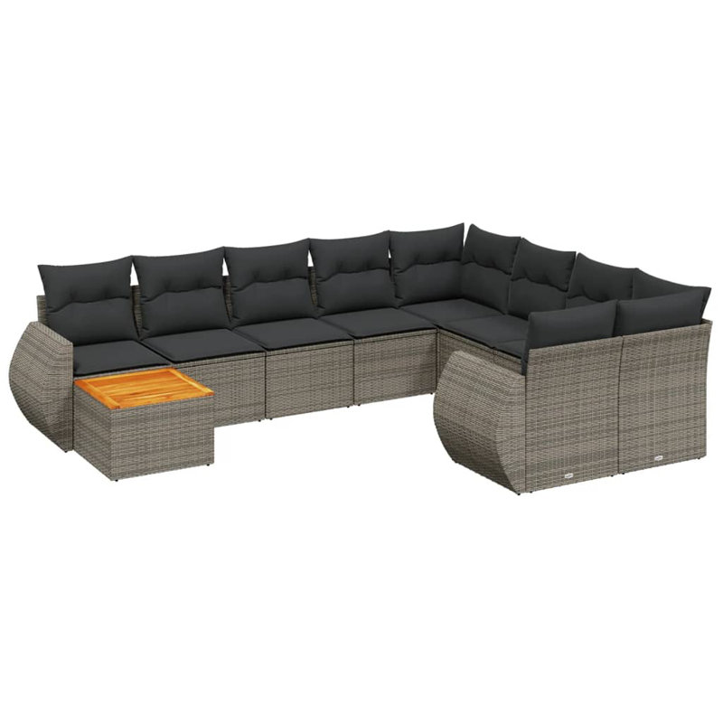Ensemble de canapé de jardin Vidaxl
