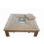 Chatsworth Outdoor Square Teak Bar Table