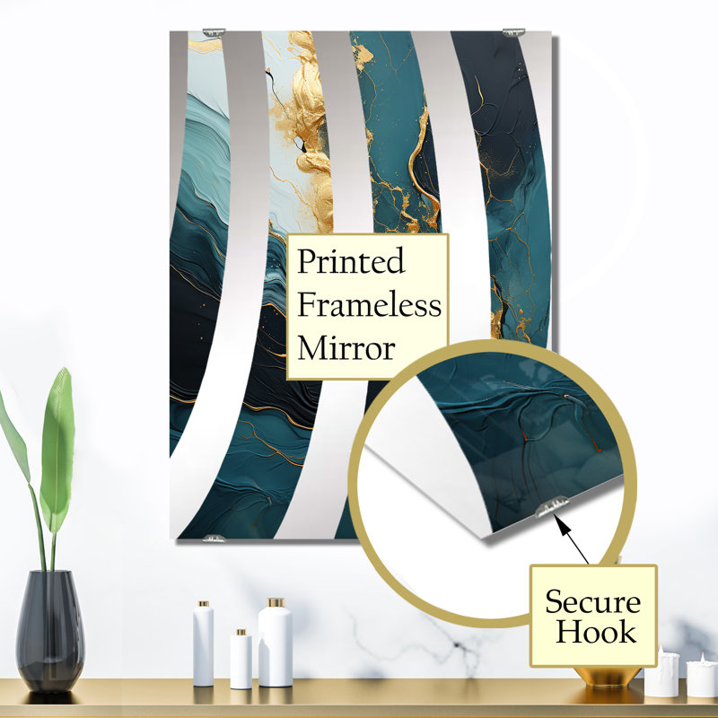 Miroir mural Hiatt - MIR137668, 32 po x 24 po