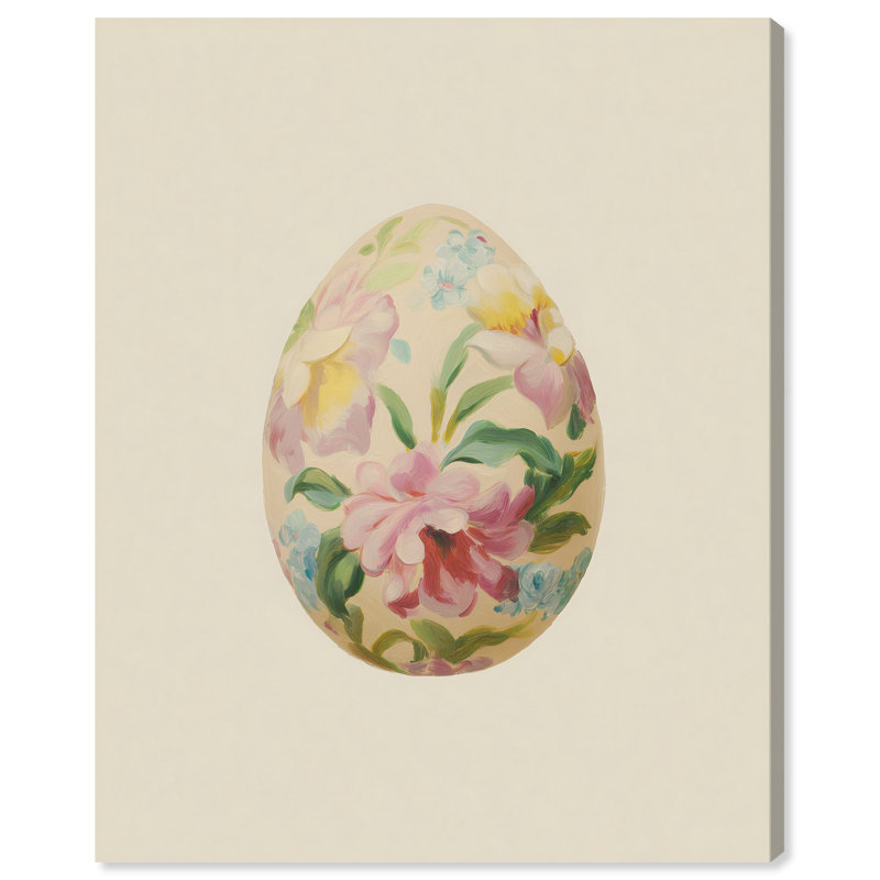 «Peony Egg», reproduction sur toile par Art Remedy, tendue sur châssis, 16 x 20, 16"H x 20"W, Gallery Wrapped