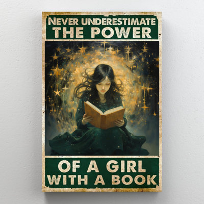 " The Power Of A Girl With A Book "