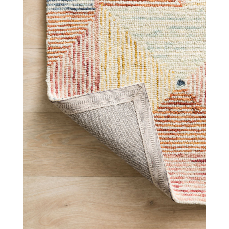 Morecambe Wool Geometric Rug