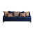 Chenille bleue marine est en rupture de stock