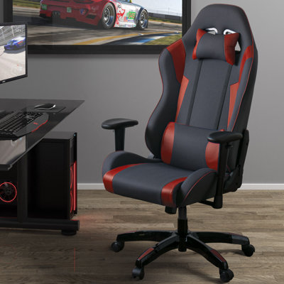 Fauteuil de jeu ergonomique à dossier haut