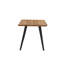 Eatonton 4 Person Dining set - a Rectangular Wooden Dining Table with Metal Legs and a Set of 4 Faux Leather Dining Chairs for Dining Room - Modern Dining Table Set-41725710-41725706