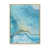 Toile brune avec cadre flottant