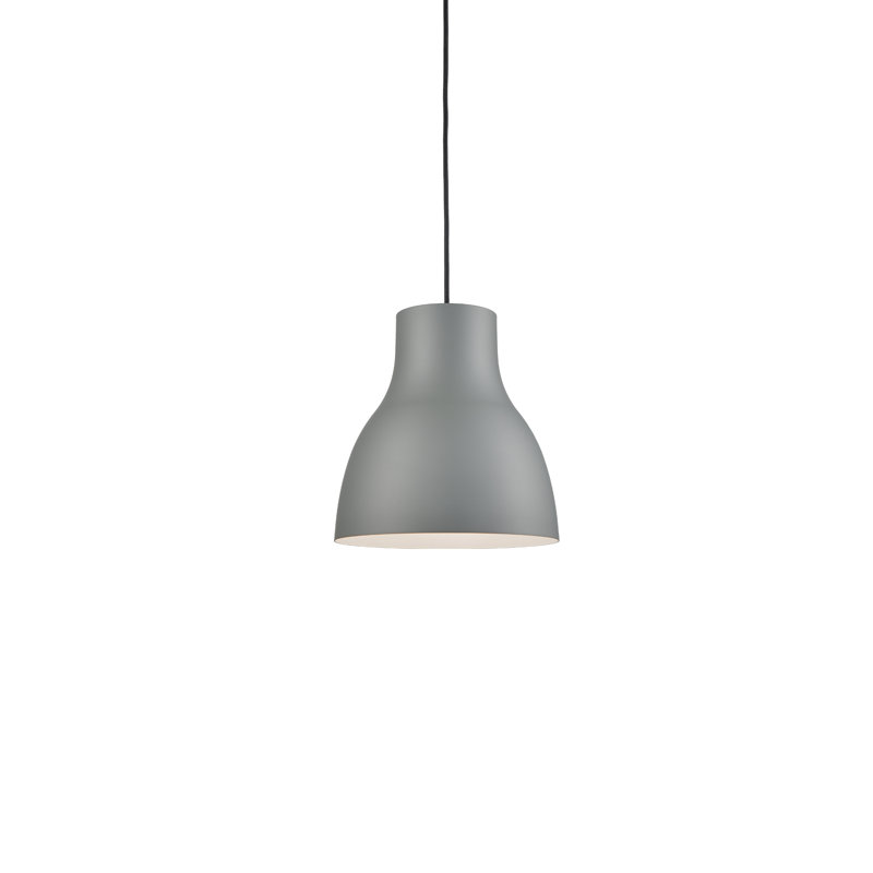 Cradle 1 - Light Pendant, Gray, 14" H x 13" W x 13" D