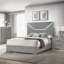 Table de chevet 2 tiroirs Pierce Grey-983238435