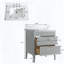 Freestanding Standard Single Vanity Bathroom Vanity With Engineered Marble Top-759658805-759658804