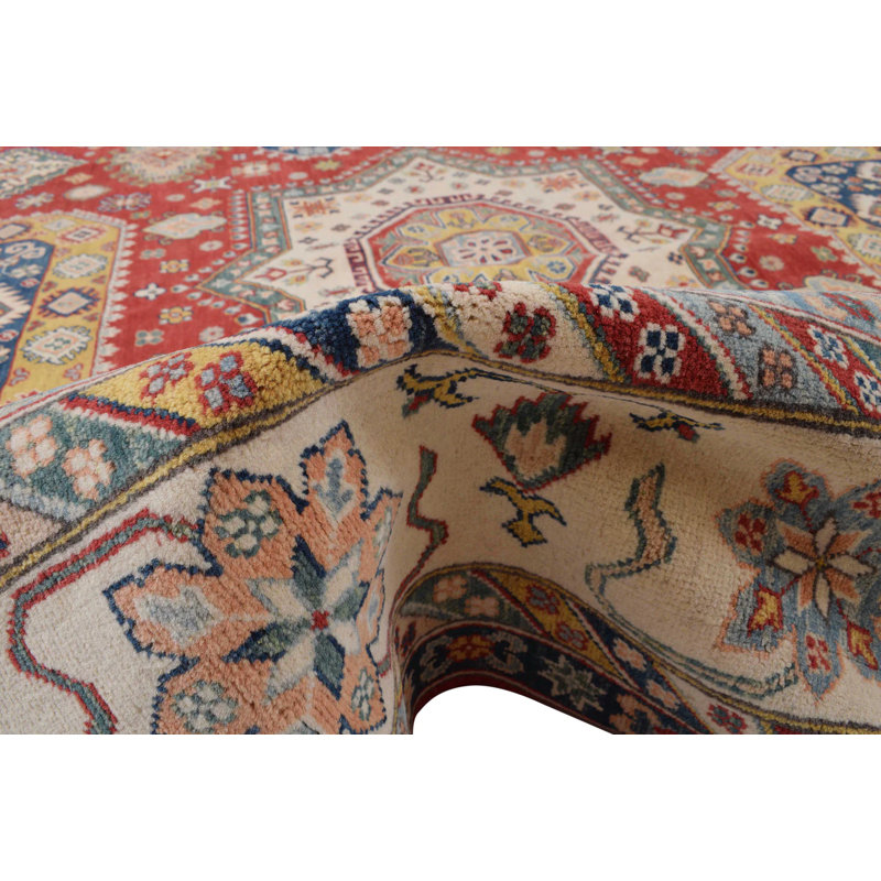 Hand Knotted Wool Southwestern Rug