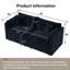 Canapé d'angle moderne modulaire de 70 po Cloud, grand format, siège profond, 2 places avec 4 coussins-131521038